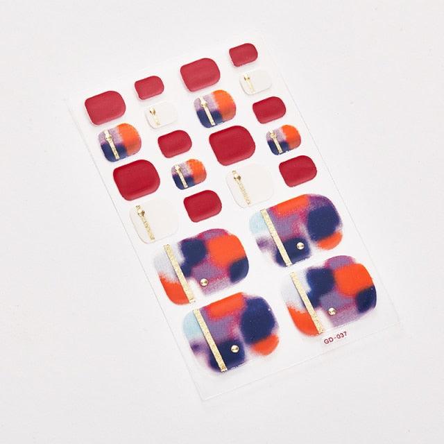 Full Beauty Loveliness Designed Manicure Valentines Nail Art Designer Nail Decals Kids Nails Art Decoration Nail Sticker Set French Tip Guides Stickers French Nail Stickers Form Fringe Guides for Decoration Stencil Tools Stevvex