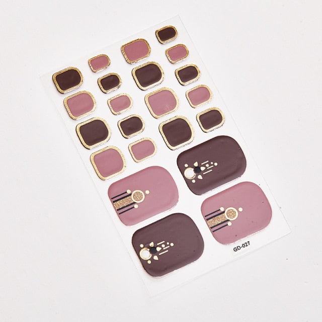 Full Beauty Loveliness Designed Manicure Valentines Nail Art Designer Nail Decals Kids Nails Art Decoration Nail Sticker Set French Tip Guides Stickers French Nail Stickers Form Fringe Guides for Decoration Stencil Tools Stevvex