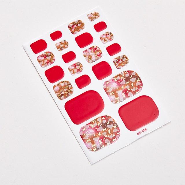 Full Beauty Loveliness Designed Manicure Valentines Nail Art Designer Nail Decals Kids Nails Art Decoration Nail Sticker Set French Tip Guides Stickers French Nail Stickers Form Fringe Guides for Decoration Stencil Tools Stevvex