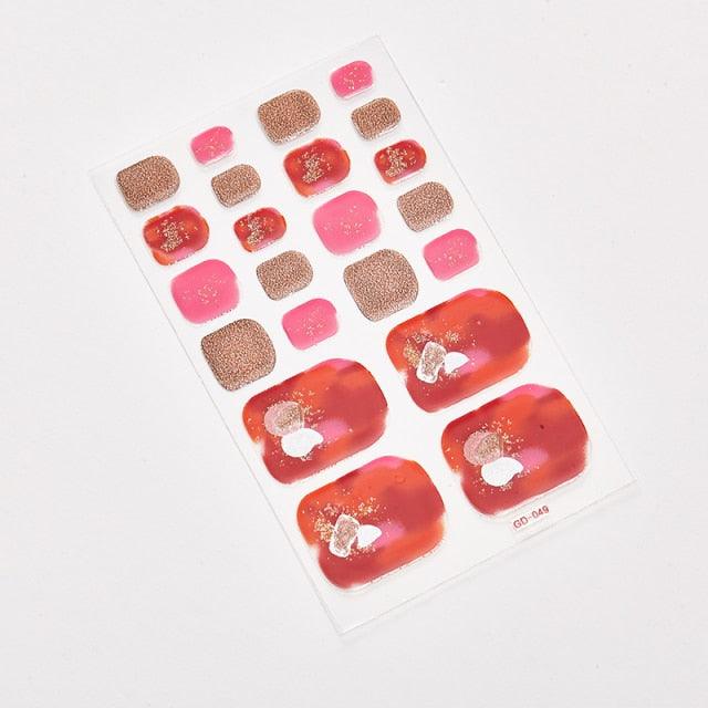 Full Beauty Loveliness Designed Manicure Valentines Nail Art Designer Nail Decals Kids Nails Art Decoration Nail Sticker Set French Tip Guides Stickers French Nail Stickers Form Fringe Guides for Decoration Stencil Tools Stevvex