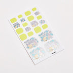 Full Beauty Loveliness Designed Manicure Valentines Nail Art Designer Nail Decals Kids Nails Art Decoration Nail Sticker Set French Tip Guides Stickers French Nail Stickers Form Fringe Guides for Decoration Stencil Tools Stevvex