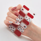 Full Cover Nail Stickers Designer Nail Decals Fashion Five Sorts of Nail Stickers  Nail Sticker set Nail Decoration Nail Strips 3D Nail Art Stickers Decal Slider Template Diy Nail Tool Decorations Nail Art Design Self Adhesive Luxury Designer Nail Sticker Stevvex
