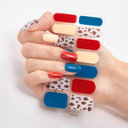 Full Cover Nail Stickers Designer Nail Decals Fashion Five Sorts of Nail Stickers  Nail Sticker set Nail Decoration Nail Strips 3D Nail Art Stickers Decal Slider Template Diy Nail Tool Decorations Nail Art Design Self Adhesive Luxury Designer Nail Sticker Stevvex
