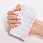 Full Cover Nail Stickers Nail Polish Nail Decoration Nails Sticker Designer Self Adhesive Nail Sticker Creative Nail Art Sticker Sticker Nail Decorations Accessories Metal Curve Stripe Lines Design Letter Nail Sticker Adhesive Decoration Template Stevvex