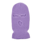 Full Face Cover Ski Mask Hat 3 Holes Balaclava Army Tactical CS Windproof Knit Beanies Bonnet Winter Warm Unisex Caps Neck Gaiter, Winter Balaclava Warm Knit Beanie for Outdoor Sports Outdoor Full Face Cover Thermal Ski Mask One Size Stevvex