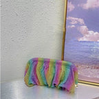 Full of Diamond Pleated Clouds Dinner Bag One Shoulder Crossbody Clamp Women's Bag (MAC257)
