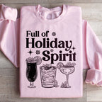 Full Of Holiday Spirit Sweatshirt Peachy Sunday