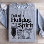 Full Of Holiday Spirit Sweatshirt Peachy Sunday