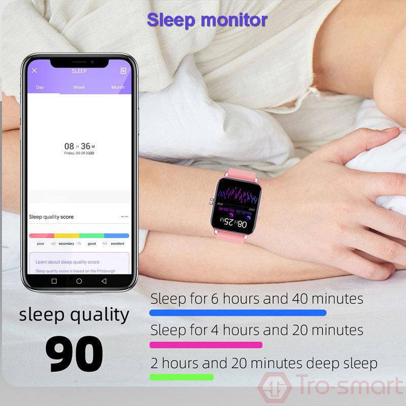 Full Touch Children Watch For Girls Boys Wrist Watch Child Students Clock Electronic Digital Wristwatch  Pedometer Music Video Recorder Player Camera Flashlight Alarm Clock And More Smartwatch For Age 3-12 Boys Girls Gifts Stevvex