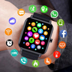 Full Touch Children Watch For Girls Boys Wrist Watch Child Students Clock Electronic Digital Wristwatch  Pedometer Music Video Recorder Player Camera Flashlight Alarm Clock And More Smartwatch For Age 3-12 Boys Girls Gifts Stevvex