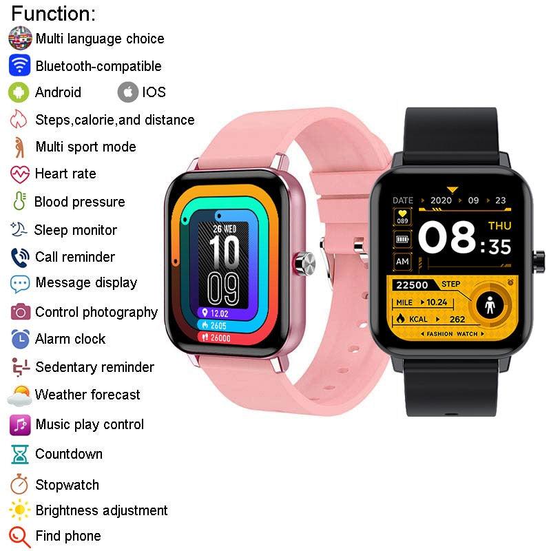 Full Touch Children Watch For Girls Boys Wrist Watch Child Students Clock Electronic Digital Wristwatch  Pedometer Music Video Recorder Player Camera Flashlight Alarm Clock And More Smartwatch For Age 3-12 Boys Girls Gifts Stevvex