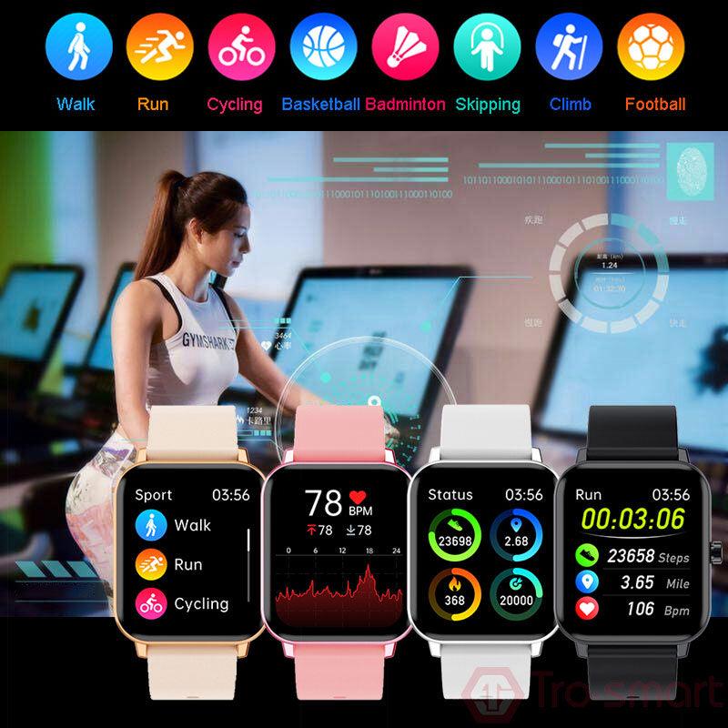 Full Touch Children Watch For Girls Boys Wrist Watch Child Students Clock Electronic Digital Wristwatch  Pedometer Music Video Recorder Player Camera Flashlight Alarm Clock And More Smartwatch For Age 3-12 Boys Girls Gifts Stevvex