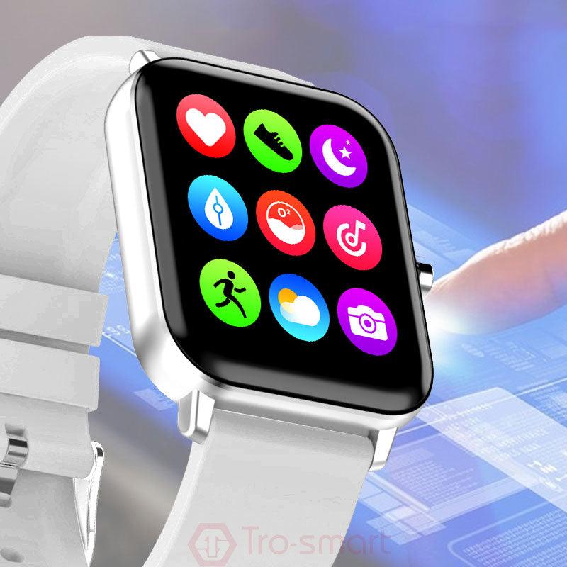 Full Touch Children Watch For Girls Boys Wrist Watch Child Students Clock Electronic Digital Wristwatch  Pedometer Music Video Recorder Player Camera Flashlight Alarm Clock And More Smartwatch For Age 3-12 Boys Girls Gifts Stevvex