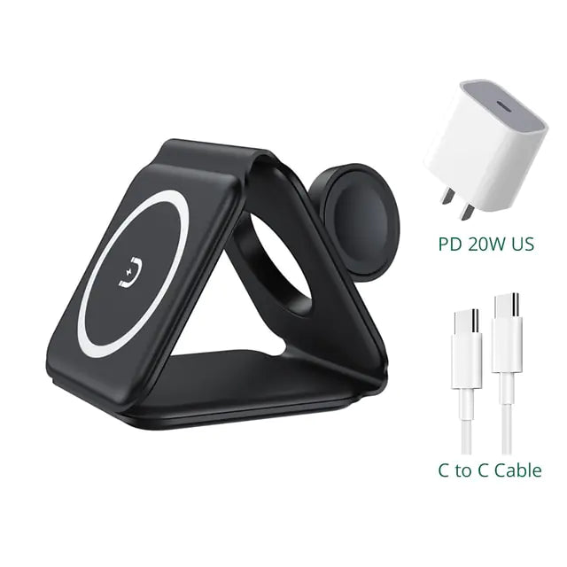 Foldable Wireless Charger for Apple Pi-Mart