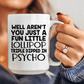 Fun Little Lollipop Ceramic Mug 15 oz Peachy Sunday