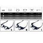 Funny Black Lazy Periscope Horizontal Reading TV Lightweight Sit View Glasses Lie Down Unisex Wide Use Glasses Stevvex