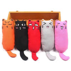 Funny Colorful Teeth Grinding Catnip Toys Cute Kitten Chewing Toy Stuffed Toys For Pets Soft Cat Toys Stevvex
