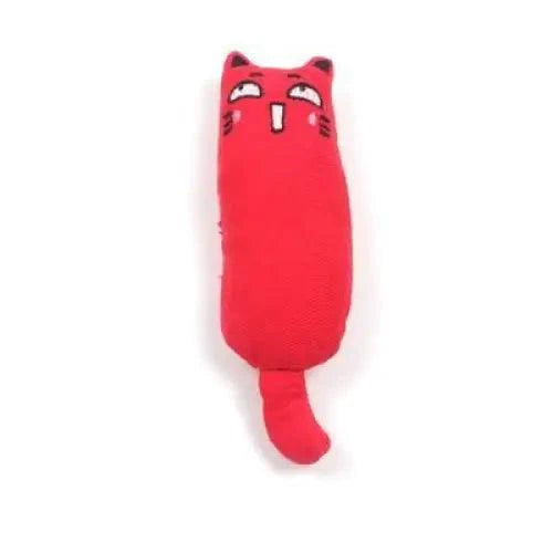 Funny Colorful Teeth Grinding Catnip Toys Cute Kitten Chewing Toy Stuffed Toys For Pets Soft Cat Toys Stevvex