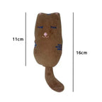 Funny Colorful Teeth Grinding Catnip Toys Cute Kitten Chewing Toy Stuffed Toys For Pets Soft Cat Toys Stevvex