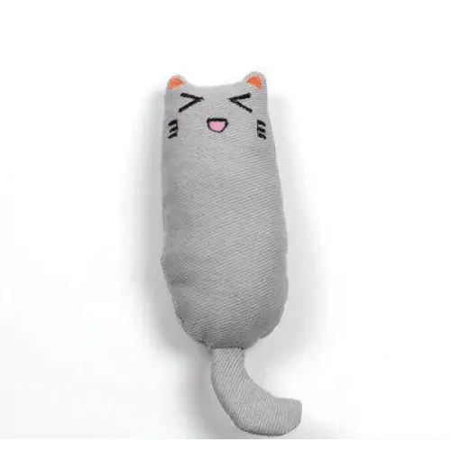 Funny Colorful Teeth Grinding Catnip Toys Cute Kitten Chewing Toy Stuffed Toys For Pets Soft Cat Toys Stevvex