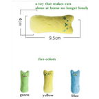 Funny Colorful Teeth Grinding Catnip Toys Cute Kitten Chewing Toy Stuffed Toys For Pets Soft Cat Toys Stevvex