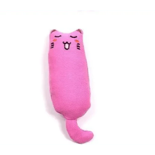 Funny Colorful Teeth Grinding Catnip Toys Cute Kitten Chewing Toy Stuffed Toys For Pets Soft Cat Toys Stevvex