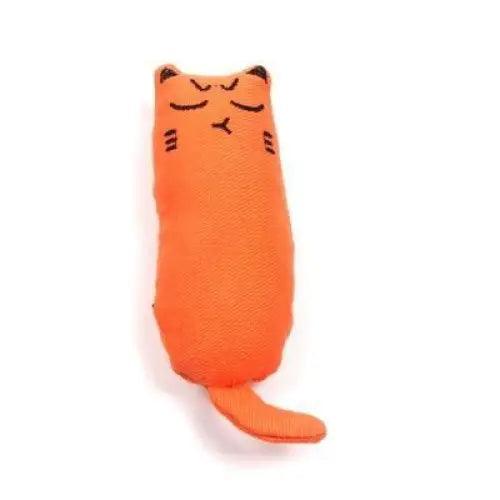 Funny Colorful Teeth Grinding Catnip Toys Cute Kitten Chewing Toy Stuffed Toys For Pets Soft Cat Toys Stevvex