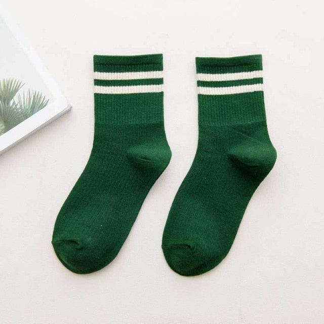 Funny Cute Cotton Crew Socks Women Fashion Colorful  Retro Long Socks New Year Christmas Gifts For Men And Women Stevvex