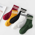 Funny Cute Cotton Crew Socks Women Fashion Colorful  Retro Long Socks New Year Christmas Gifts For Men And Women Stevvex