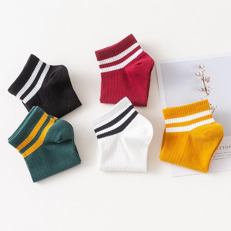 Funny Cute Cotton Crew Socks Women Fashion Colorful  Retro Long Socks New Year Christmas Gifts For Men And Women Stevvex