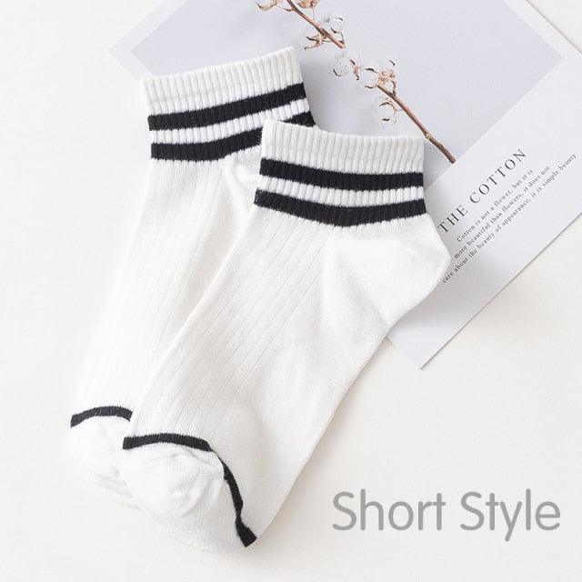 Funny Cute Cotton Crew Socks Women Fashion Colorful  Retro Long Socks New Year Christmas Gifts For Men And Women Stevvex