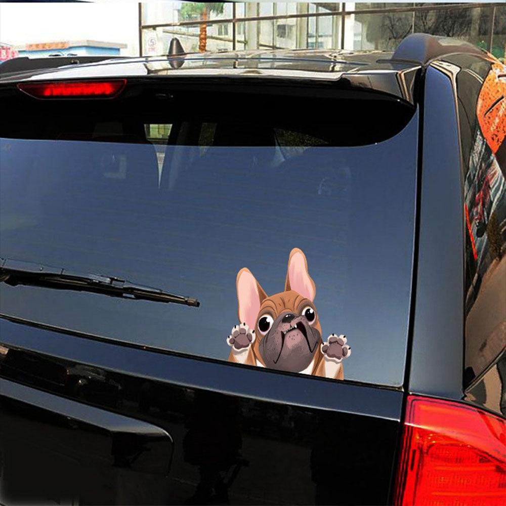 Funny Dog Head In The Crack Vinyl Car Funny Dog Head In The Crack Vinyl Car Stickers Decals Motorcycle Accessories Car-window Decorative Goods Broken Glass Sticker Car Stickers Decals Motorcycle Accessories Car-window Decorative Goods Pvc Car Sticker Stevvex