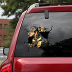 Funny Dog Head In The Crack Vinyl Car Funny Dog Head In The Crack Vinyl Car Stickers Decals Motorcycle Accessories Car-window Decorative Goods Broken Glass Sticker Car Stickers Decals Motorcycle Accessories Car-window Decorative Goods Pvc Car Sticker Stevvex