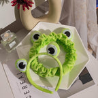 Funny Frog Makeup Headband Wide-brimmed Elastic Hairbands Cute Girls Hair Bands Women Hair Accessories Girls Hairband Gorgeous Hair Accessories For Women Stevvex
