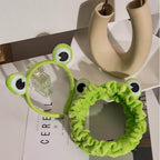 Funny Frog Makeup Headband Wide-brimmed Elastic Hairbands Cute Girls Hair Bands Women Hair Accessories Girls Hairband Gorgeous Hair Accessories For Women Stevvex