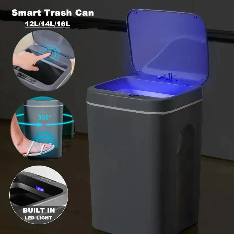 Trash Can with Intelligent Sensor Pi-Mart