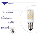 G9 G4 E14 LED Bulb 5W AC220V LED Corn Lamp SMD 2835 51LEDs White / Warm white Replace halogen lamp 1PCS Bulb Dimmable 4W, 40 Watt T4 G9 Halogen Equivalent, 2700K Soft Warm White, 120V No-Flicker, Chandelier Lighting Stevvex