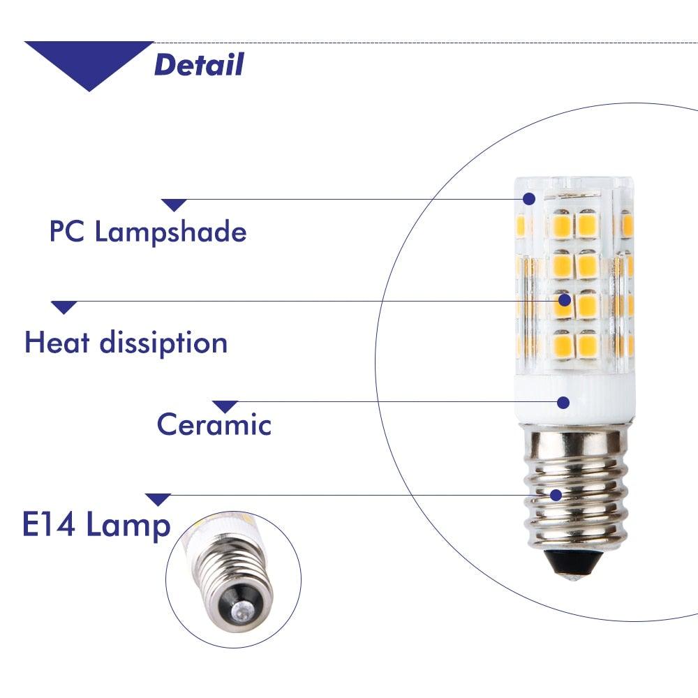 G9 G4 E14 LED Bulb 5W AC220V LED Corn Lamp SMD 2835 51LEDs White / Warm white Replace halogen lamp 1PCS Bulb Dimmable 4W, 40 Watt T4 G9 Halogen Equivalent, 2700K Soft Warm White, 120V No-Flicker, Chandelier Lighting Stevvex