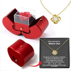 Fashion Jewelry Box Red Apple Pi-Mart