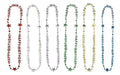 Guidea 24 Piece Colorful Happy Birthday Bead Necklaces Party Favors Lootquake LLC