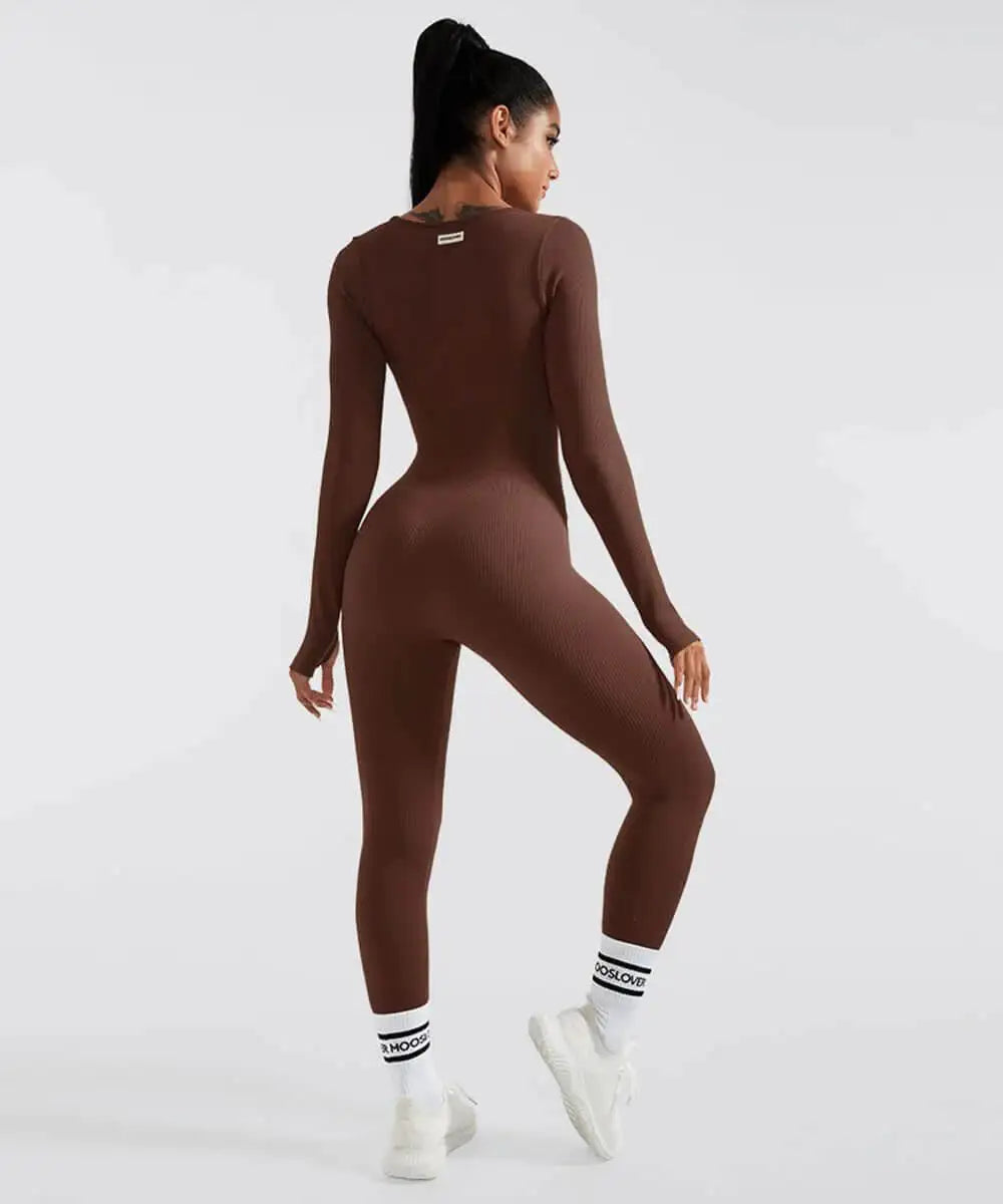 Long Sleeve Jumpsuit Pi-Mart