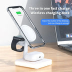 3 In 1 Magnetic Wireless Charger Stand Pi-Mart