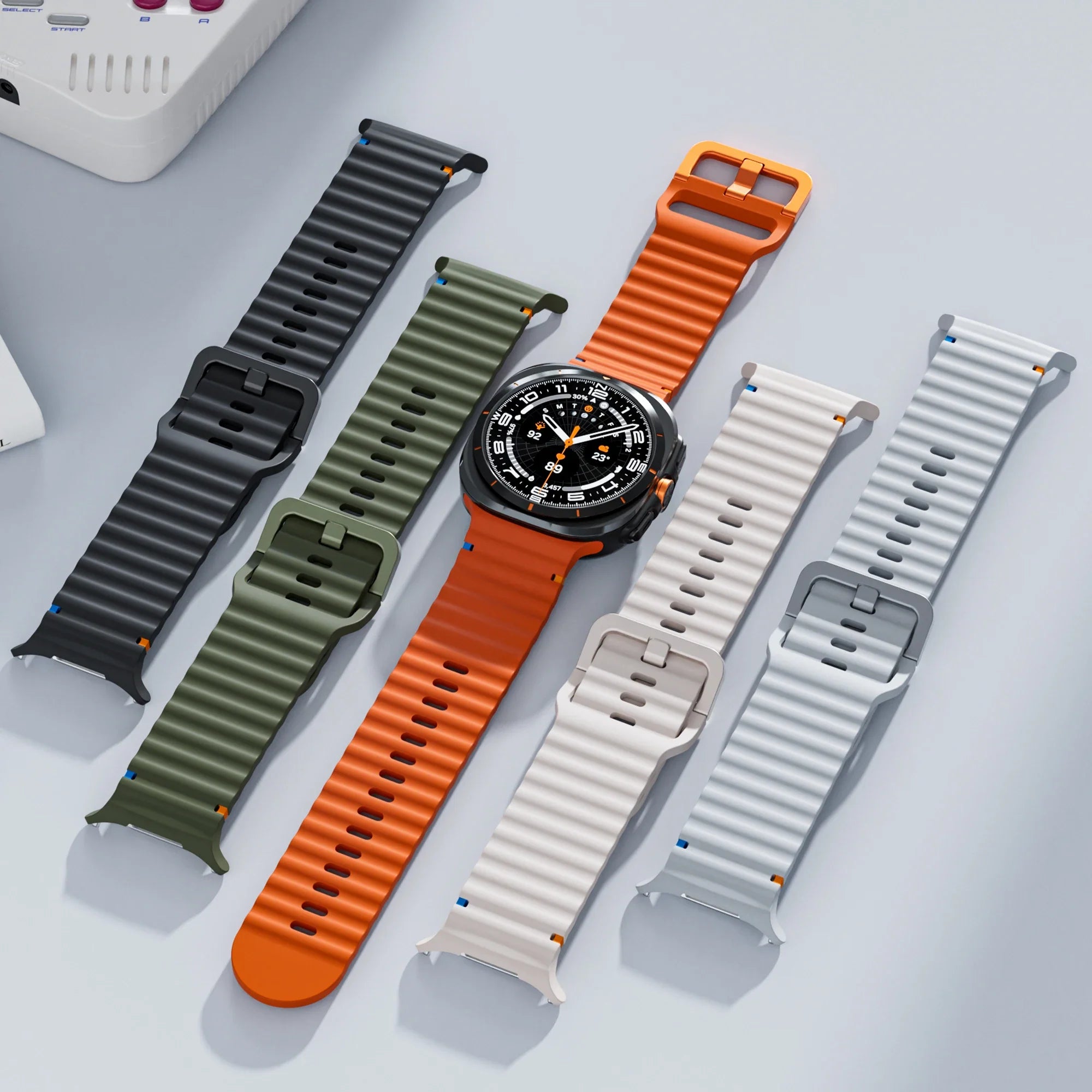 Galaxy 8, Galaxy 8 Classic Silicone Band - Soft Waterproof