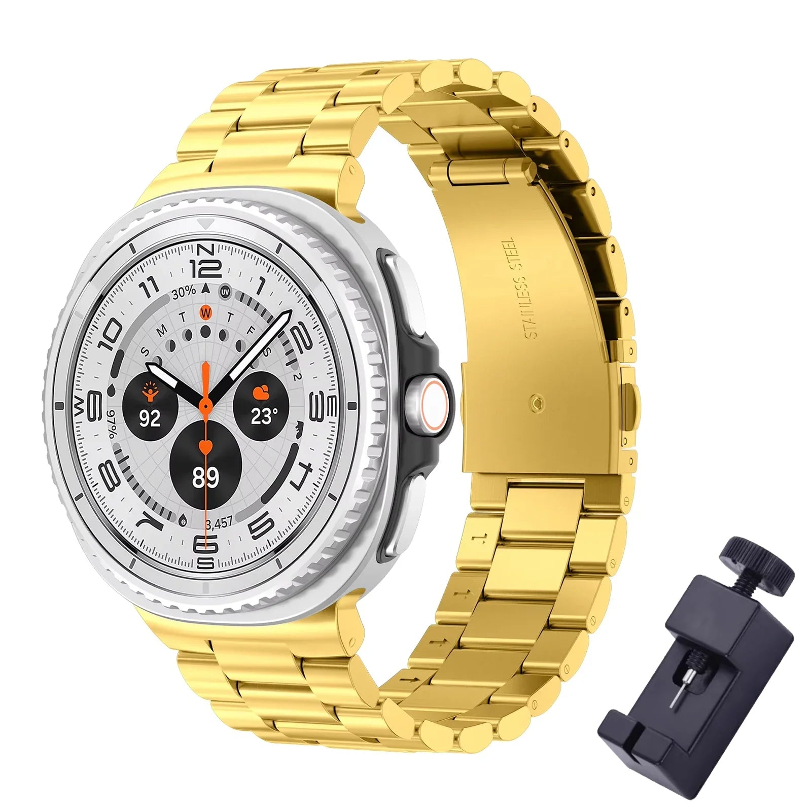 Galaxy 8 Galaxy 8 Classic Stainless Steel Band - Polished