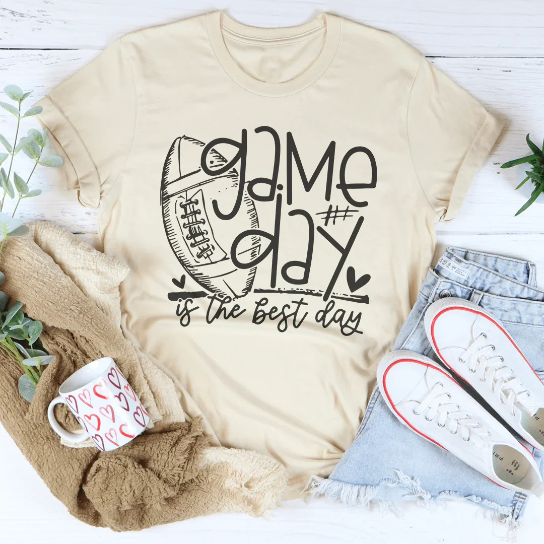 Game Day Is Best Day Tee Peachy Sunday