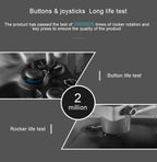 Gamepad Wireless Bluetooth Mobile Game Controller Joystick For Phone Android iOS PC Mobile Game Controller, Wireless Bluetooth Gamepad Joystick Multimedia Game Controller Compatible with Android Perfect for The Most Games Stevvex