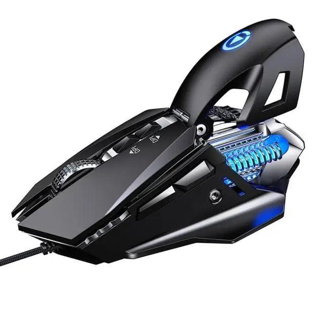 Gaming Adjustable DPI Wired PC Mouse Laptop Home Office Mouse With Metal Bottom Plate Stevvex