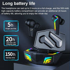 Gaming Headsets Wireless Earphones Low Latency Bluetooth Headphone Sports Noise Cancelling Earbuds With Mic Sports Headphones Wireless Bluetooth Headphones With Microphone 5H Playtime Wireless Running Earbuds Stevvex