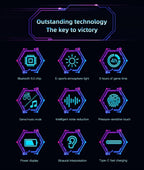 Gaming Headsets Wireless Earphones Low Latency Bluetooth Headphone Sports Noise Cancelling Earbuds With Mic Sports Headphones Wireless Bluetooth Headphones With Microphone 5H Playtime Wireless Running Earbuds Stevvex