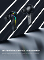 Gaming Headsets Wireless Earphones Low Latency Bluetooth Headphone Sports Noise Cancelling Earbuds With Mic Sports Headphones Wireless Bluetooth Headphones With Microphone 5H Playtime Wireless Running Earbuds Stevvex